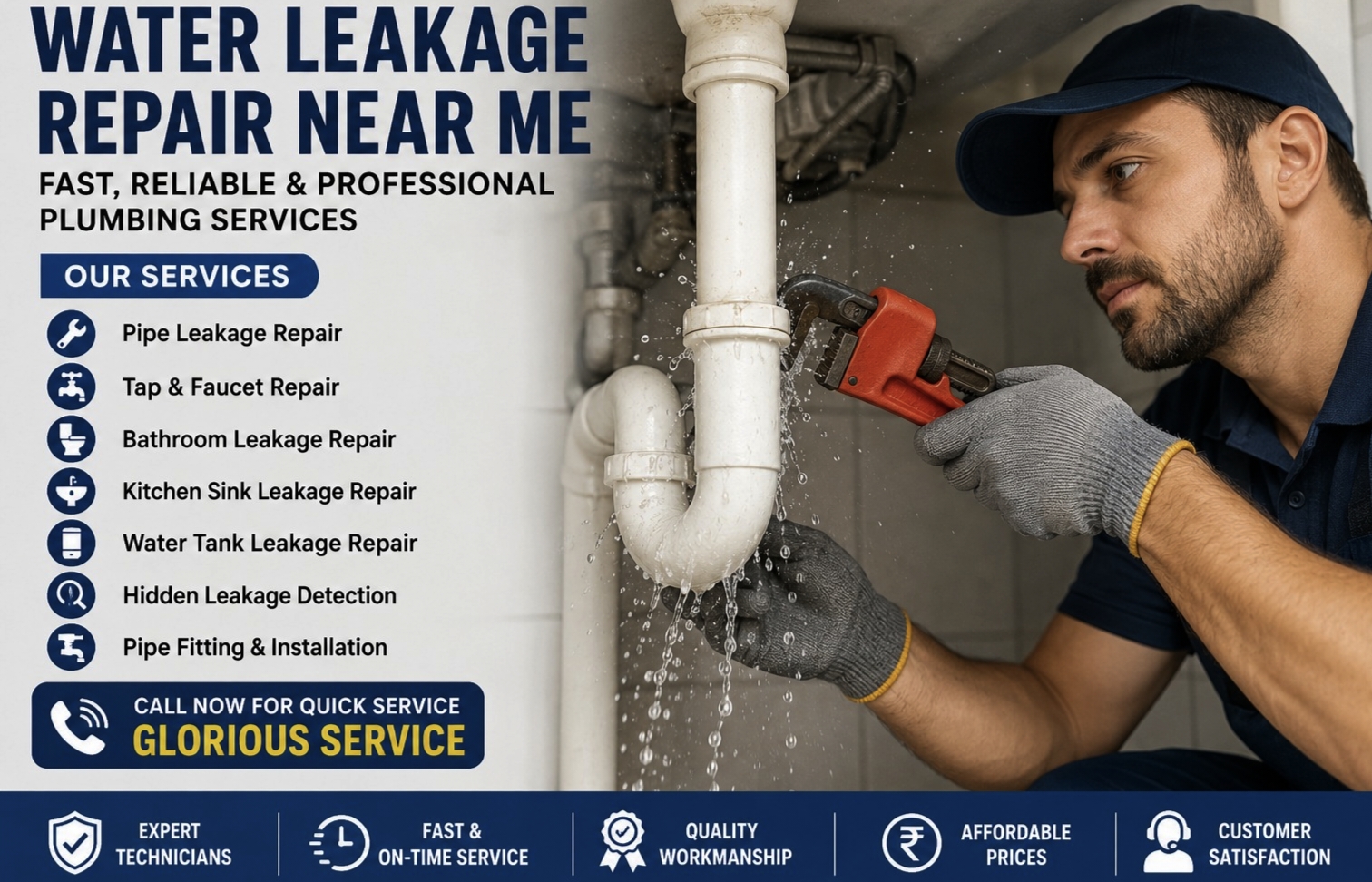Water Leakage Repair Near Me 🚰💧Call- 9760422337